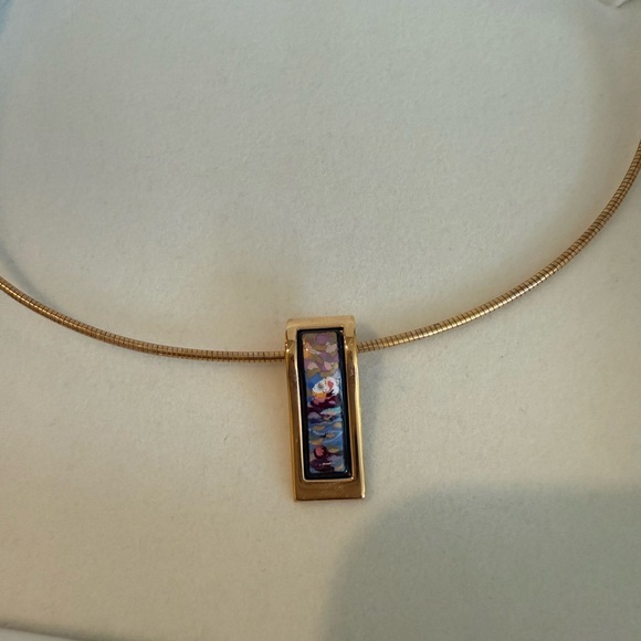 FreyWille Claude Monet, Orangerie Wave Pendant with chain - Picture 6 of 7